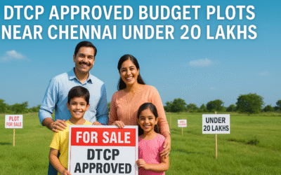 DTCP Approved Budget Plots Near Chennai under 20 Lacs in (2025)